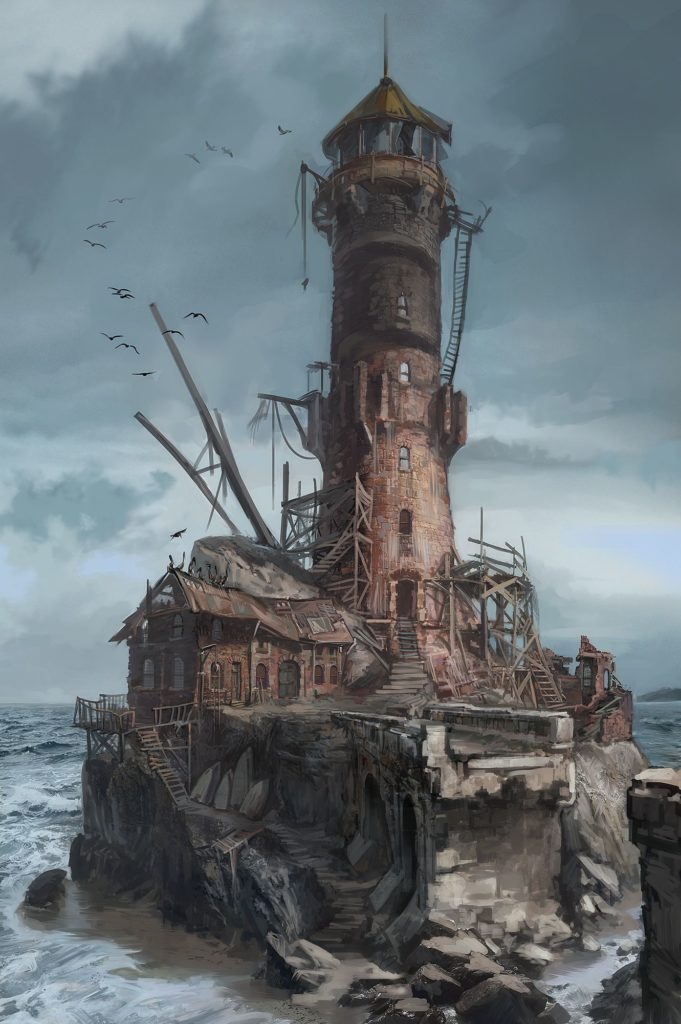 D&D abandoned lighthouse