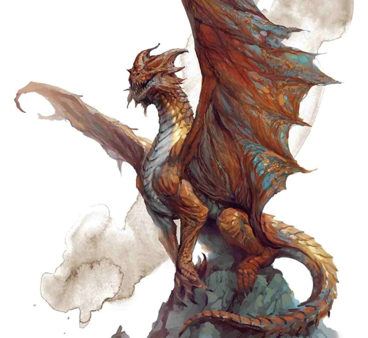 BRASS DRAGON, ANCIENT - 5e stats - ANGRY GOLEM GAMES
