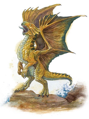 COPPER DRAGON, WYRMLING - 5e stats - ANGRY GOLEM GAMES