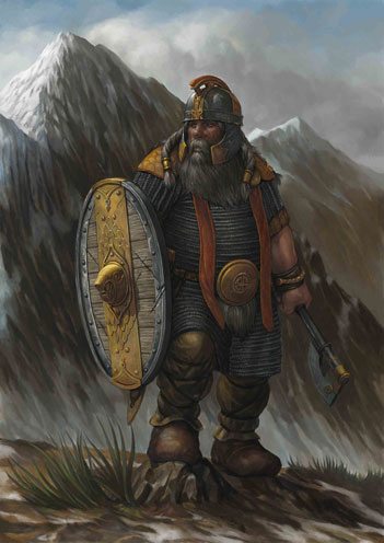 DWARF, MOUNTAIN - ANGRY GOLEM GAMES