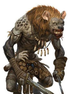 GNOLL FLESH GNAWER - 5e stats - ANGRY GOLEM GAMES