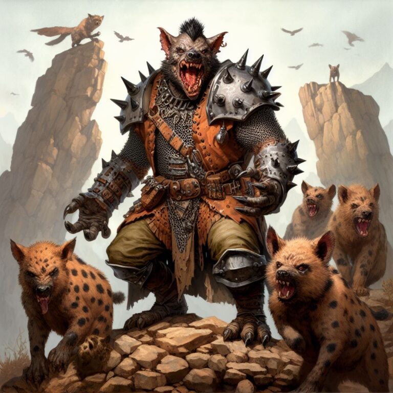 Gnoll Pack Lord 5e Stats Angry Golem Games 3677