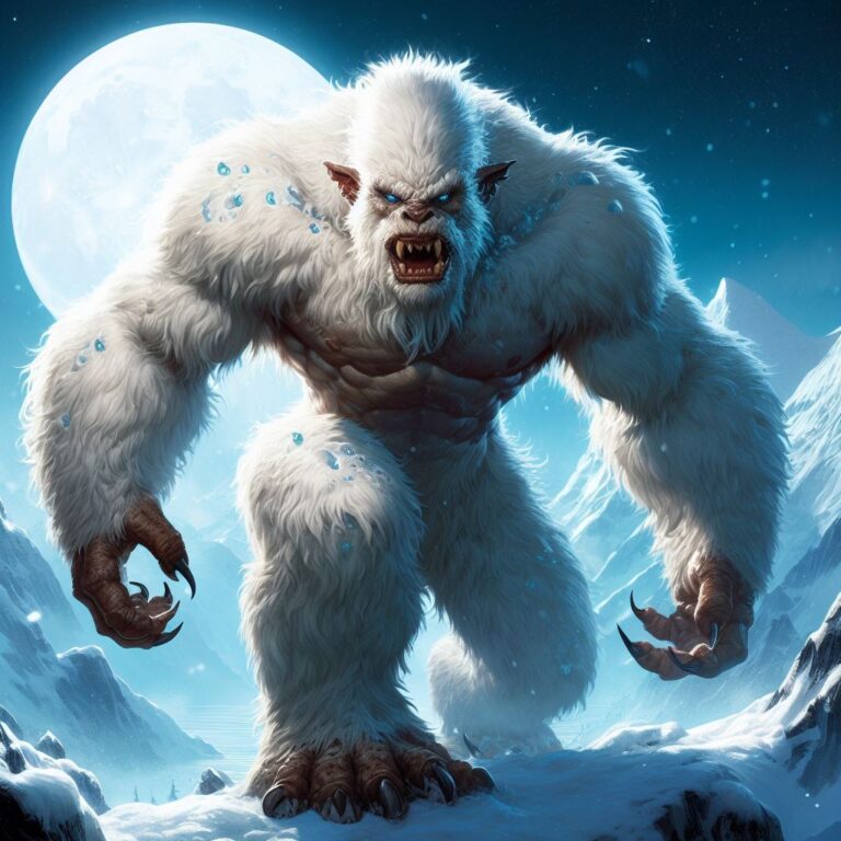 Yeti - 5e Stats - Angry Golem Games