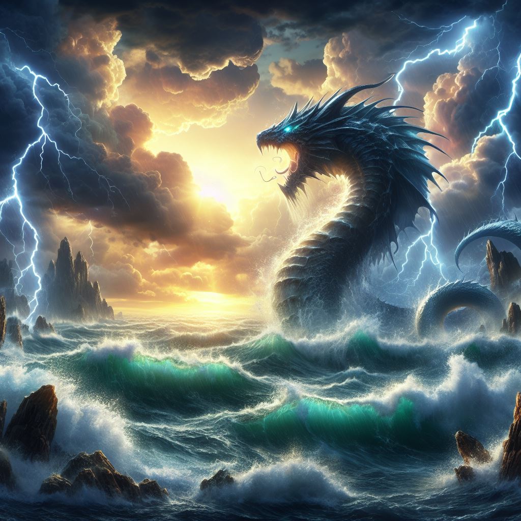 SEA SERPENT - 5e stats - ANGRY GOLEM GAMES