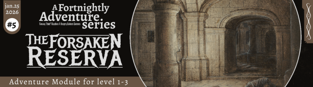 A wide view of a decaying stone fortress with iron-barred windows under a gloomy, overcast sky.